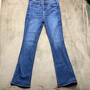 American Eagle hi rise skinny kick Jean